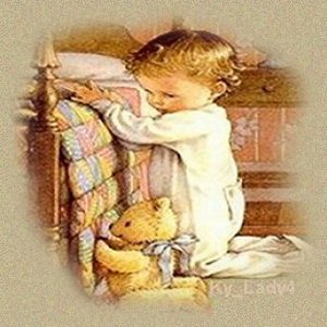 Baby & Teddy Pray